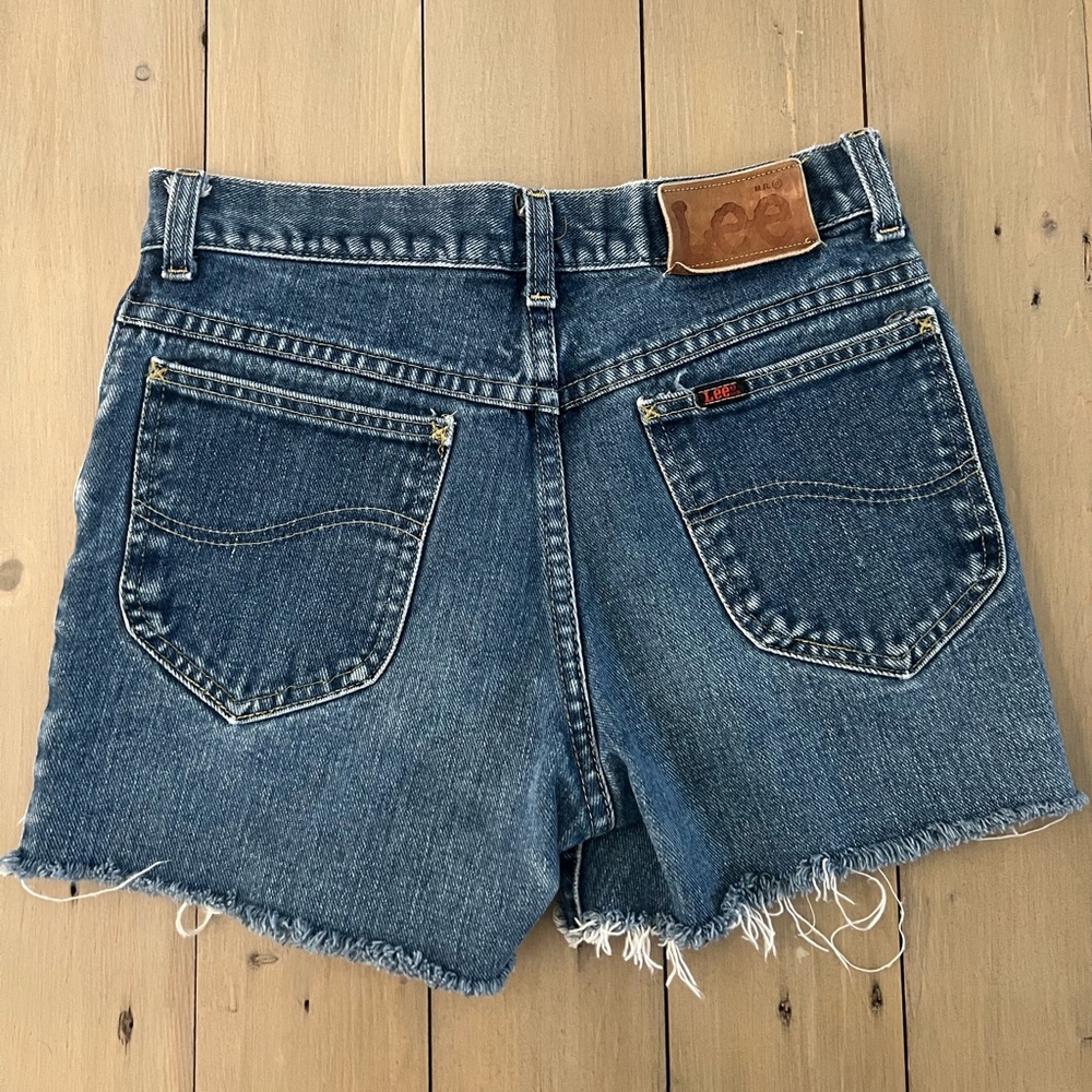 Vintage Lee Jean Shorts Waist 28